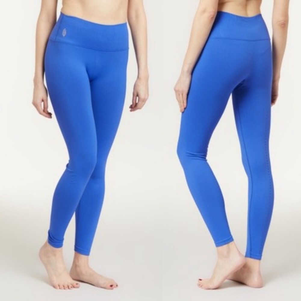 NWT Free People Contour leggings, Electric, XS/S